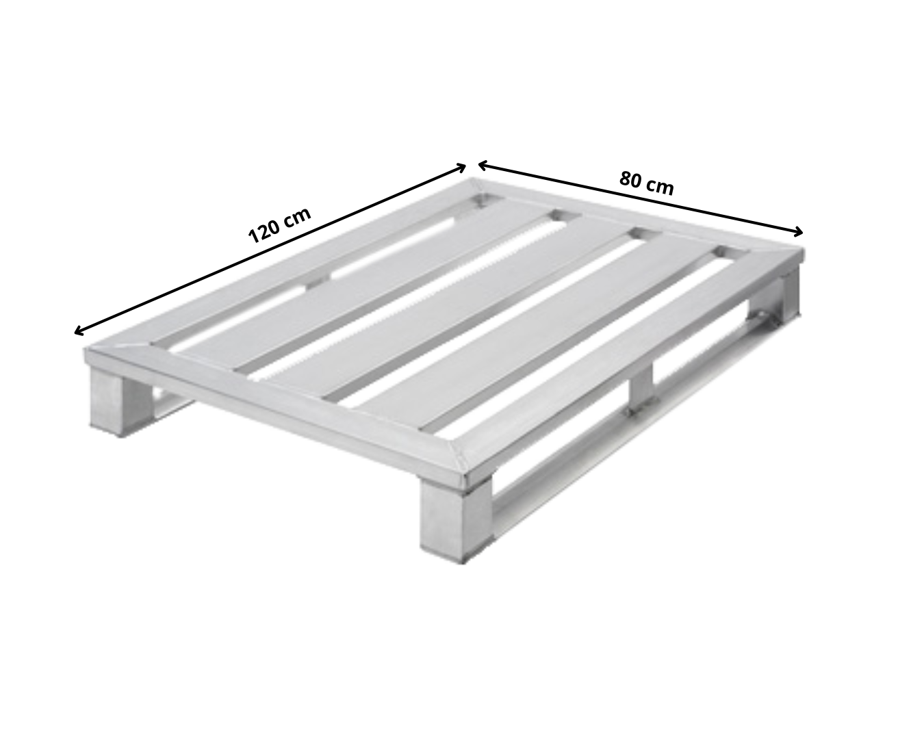 Aluminiumpalette - robuste und langlebige Palette für Schwerlast und Export